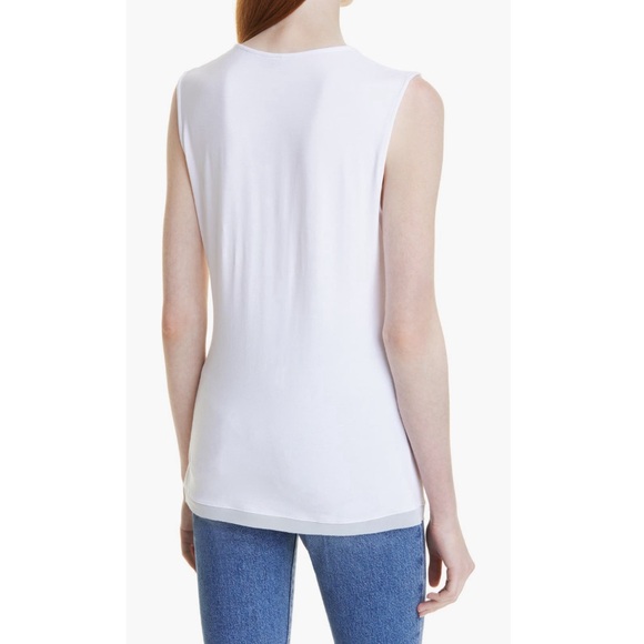 Kobi Halperin Stevie Knotted Sleeveless Top, White Size XS New w/Tag Retail $148 - Picture 9 of 16